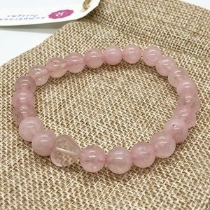 Ultimate Love Bracelet Beaded Rose Quartz